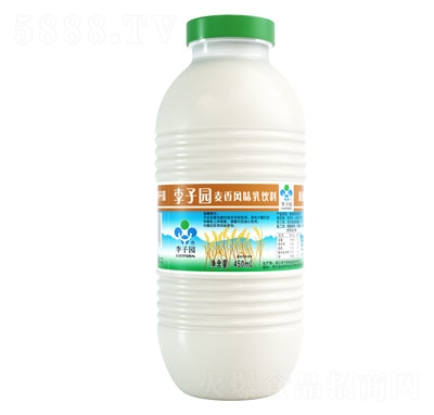 李子園麥香風味甜牛奶乳飲料450ml