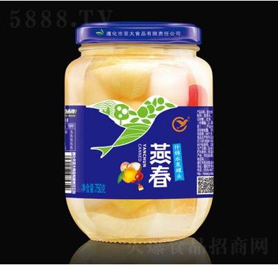 燕春什錦罐頭750g