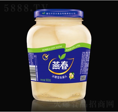 燕春雪梨罐頭900g