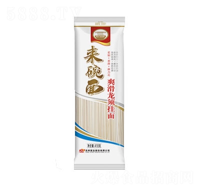 陳克明來碗面爽滑龍須掛面418g速食面條