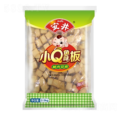 安井宿舍小火鍋油炸類速凍食品火鍋丸滑招商加熱速食商超貨源小Q魚味板