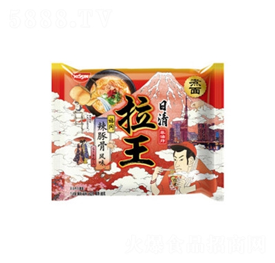 福岡辣豚骨風味方便面招商代理夜宵代餐