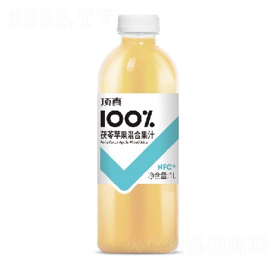 頂真混合果汁茯苓蘋果汁1L