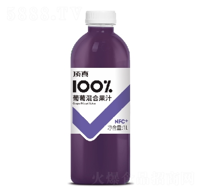 頂真混合果汁葡萄汁1L