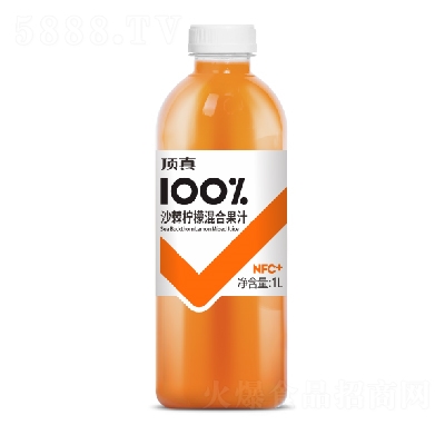 頂真混合果汁沙棘檸檬汁1L