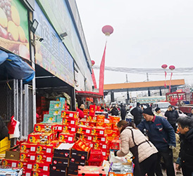 這些圖片有聲音！一起聽批發市場里的“年聲”
